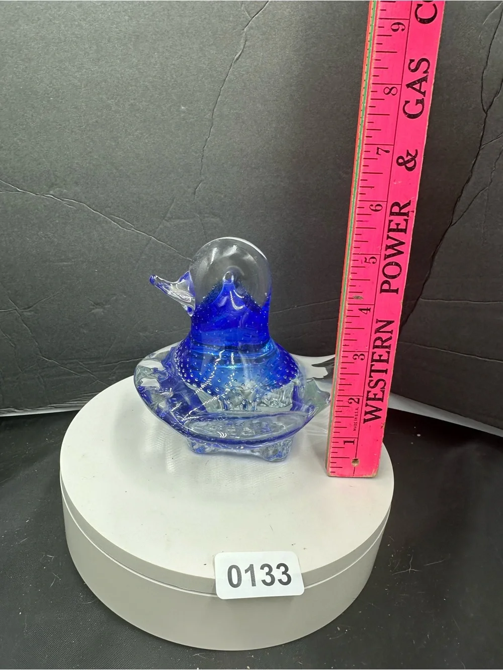Murano Or Murano Style Blue Bird Up BB